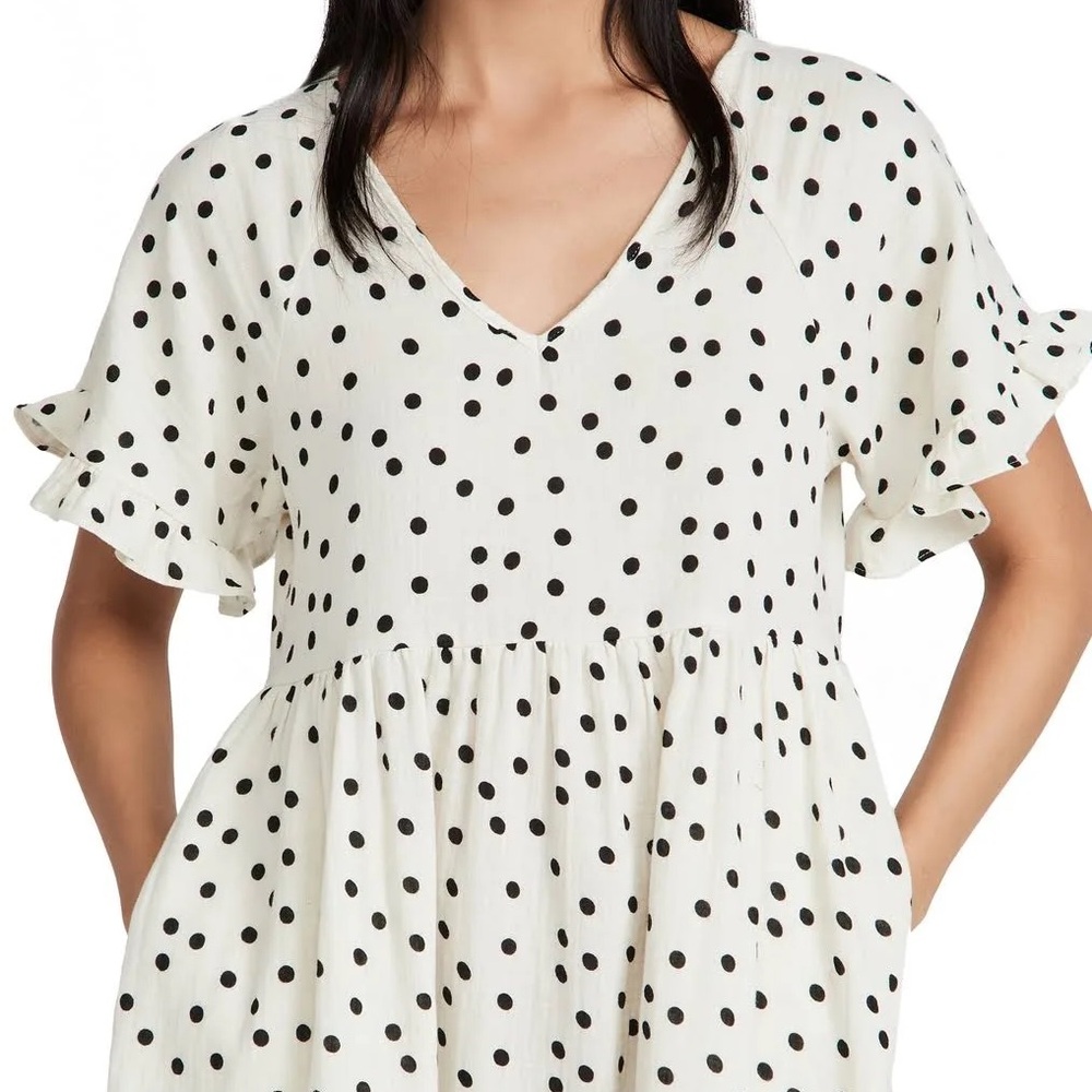 Madewell polka dot dress